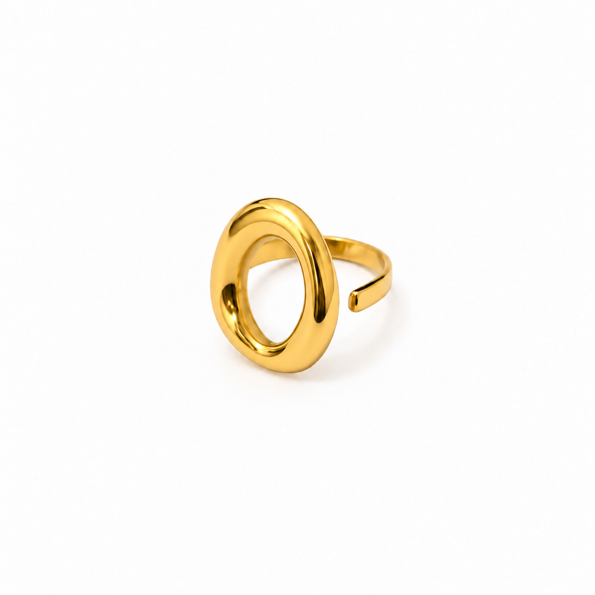 Ring ovaal open
