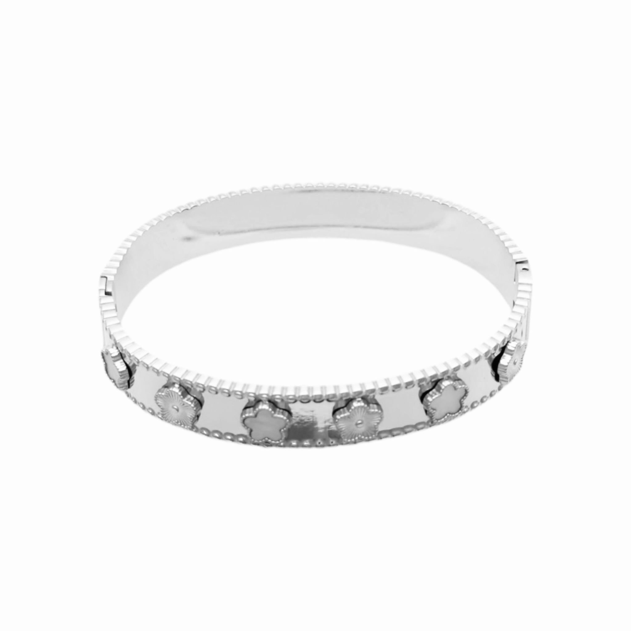 Ivory Bloom bangle