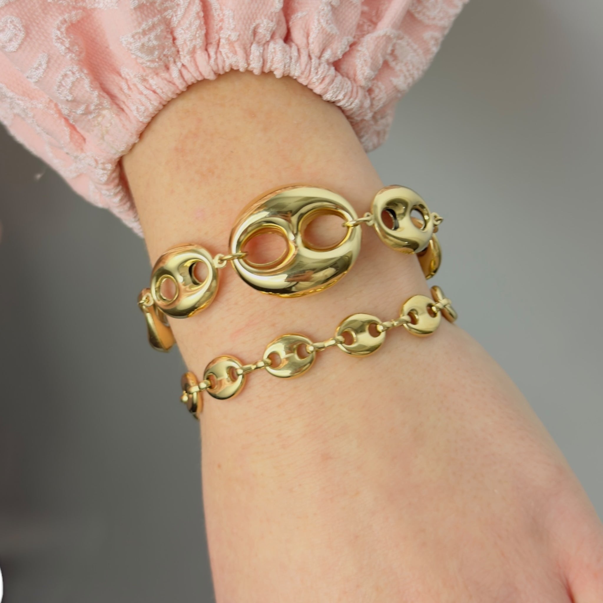 Kaffeebohnen-Armband