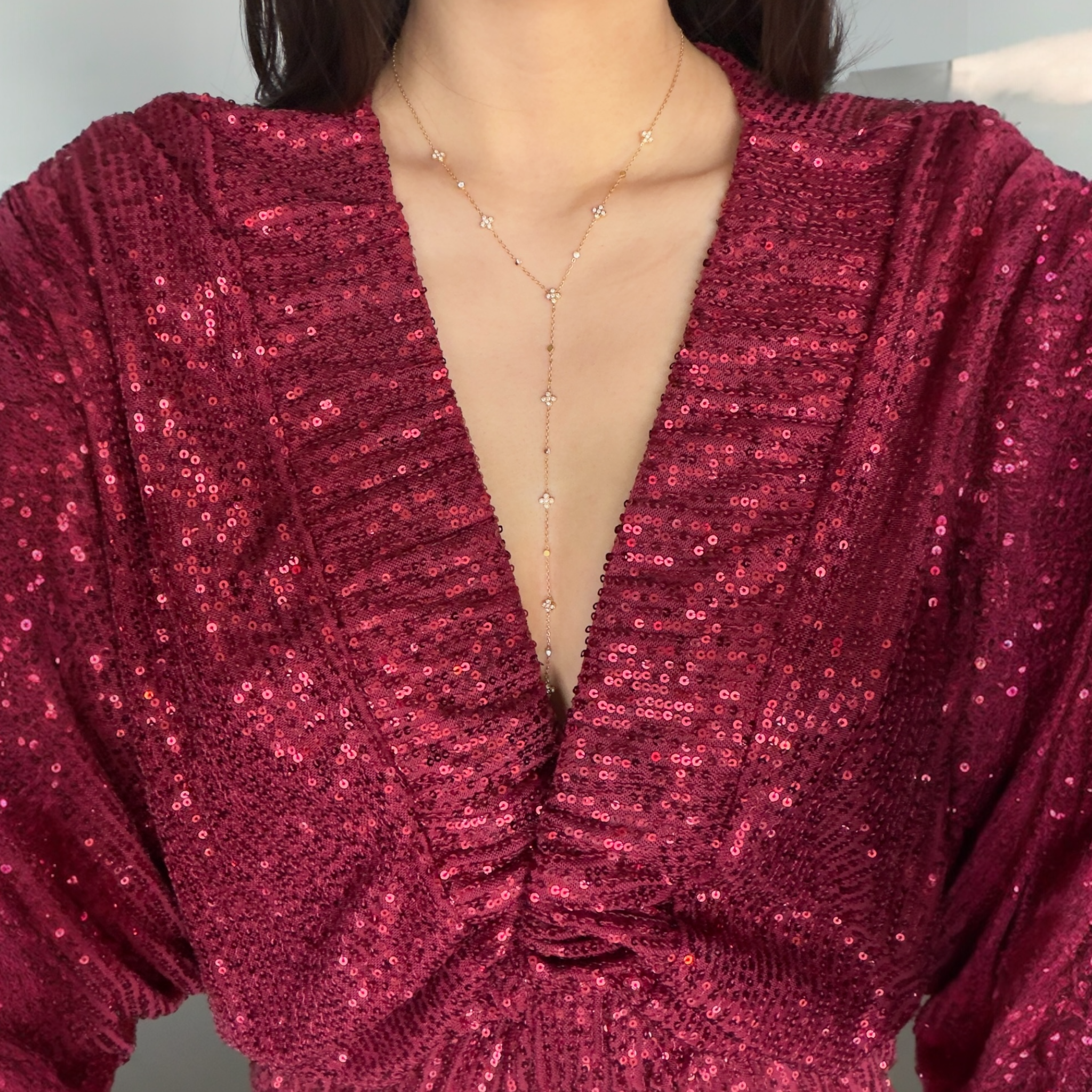 Clovey Y ketting