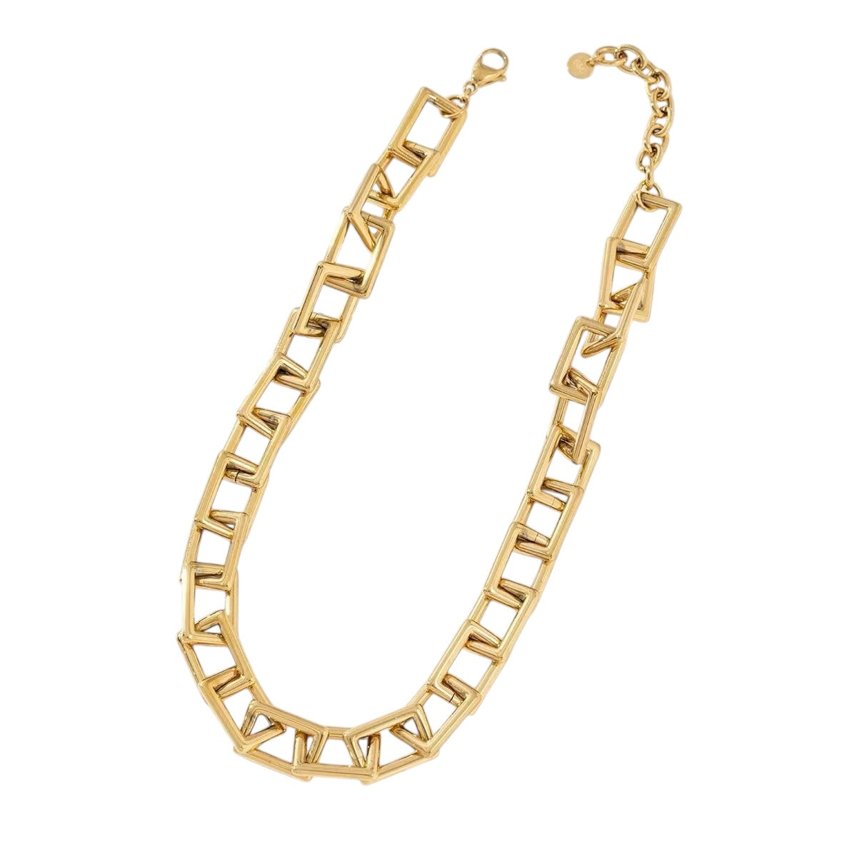 Chunky square statement ketting