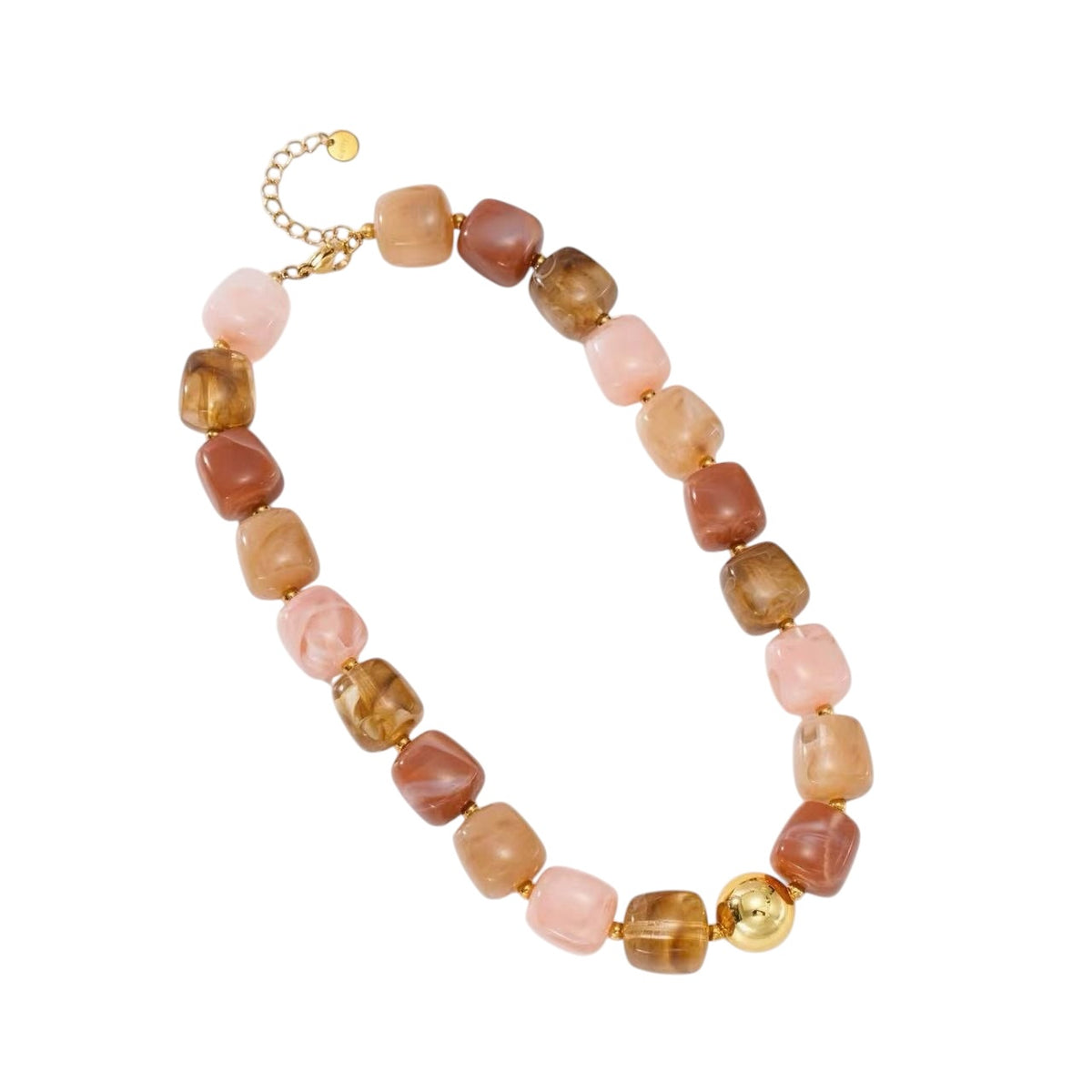 Square beads ketting