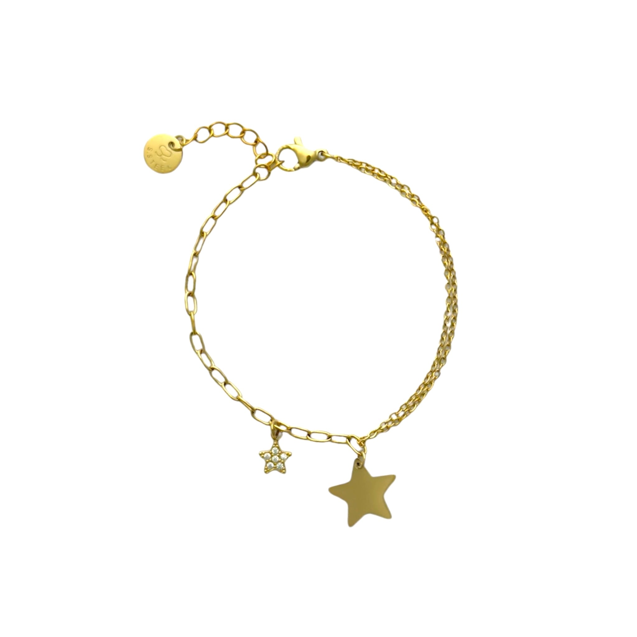 Doppelstern-Armband