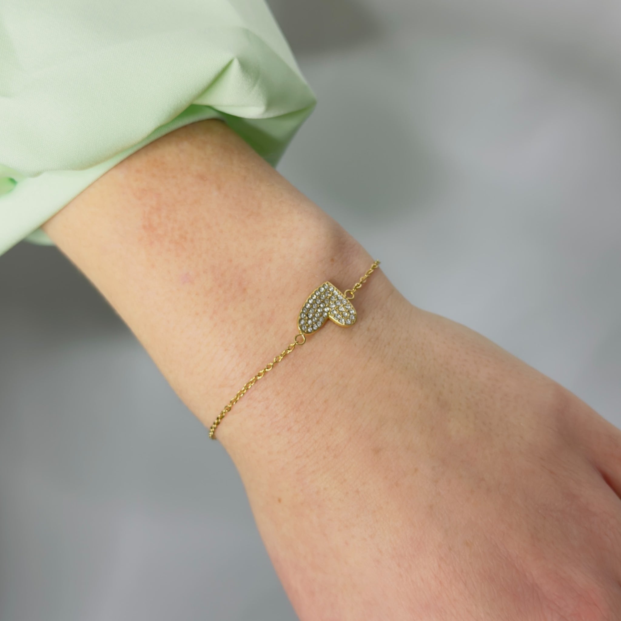 Schillerndes Armband