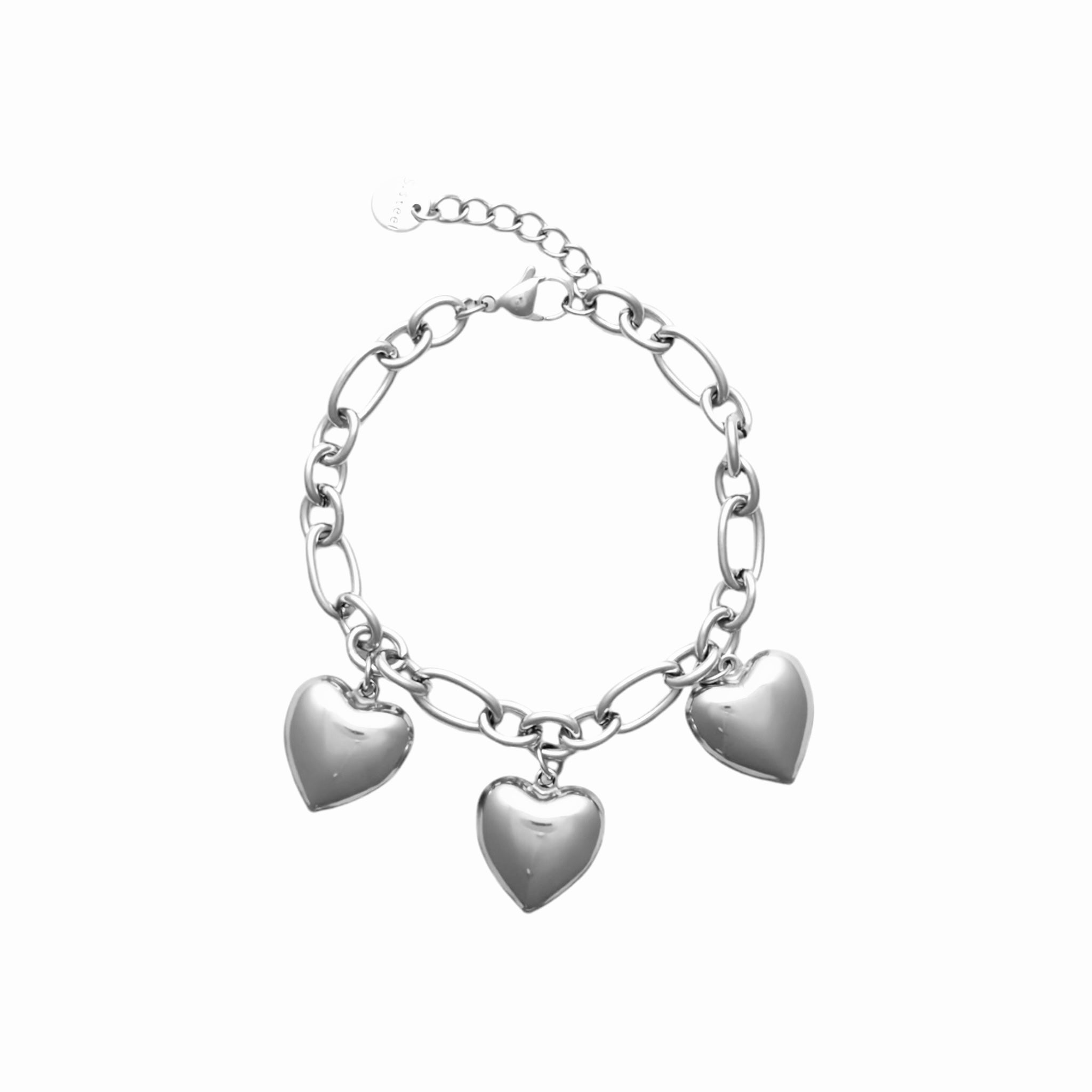 Roxy Armband mit Herzen