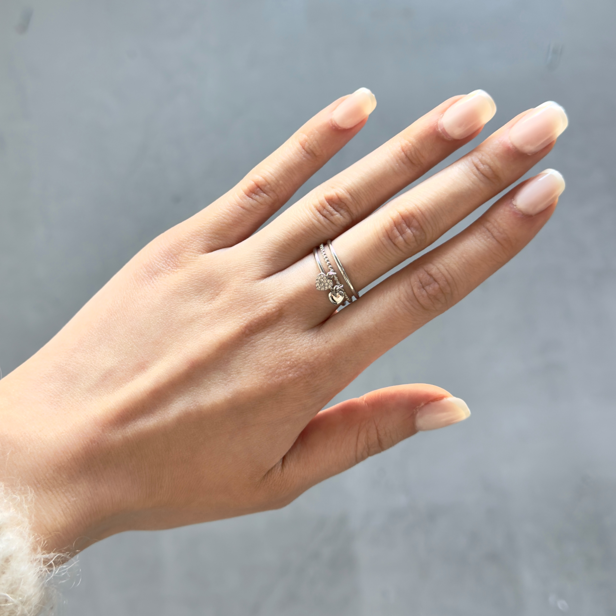Lover charm ring