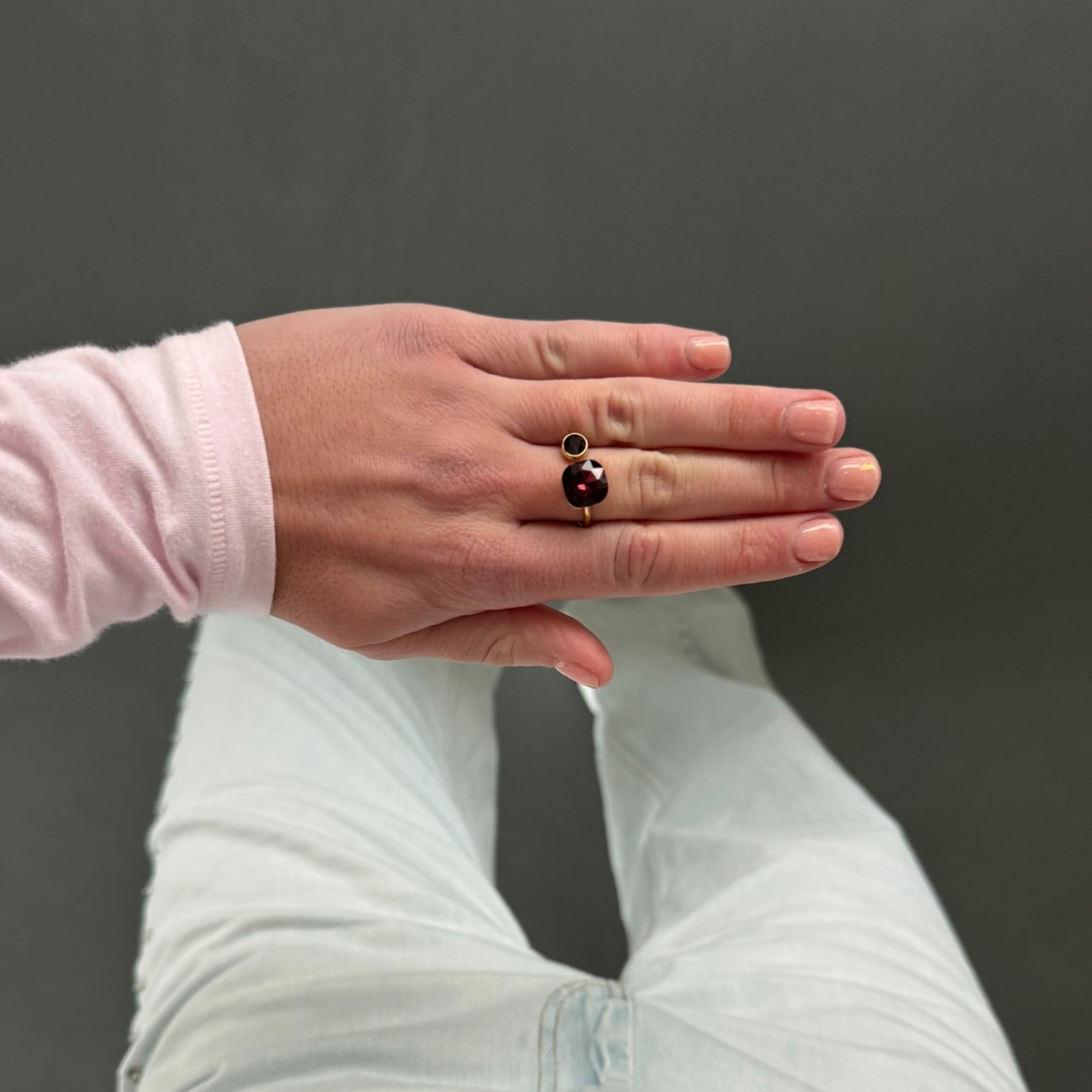 Spring stone ring