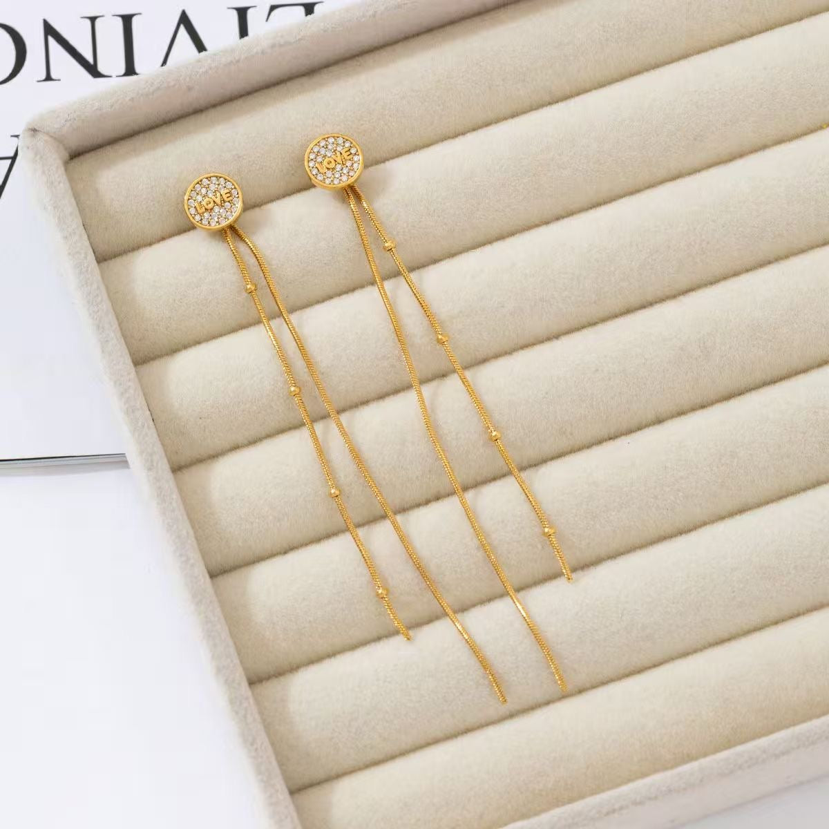 Snakey love statement earrings