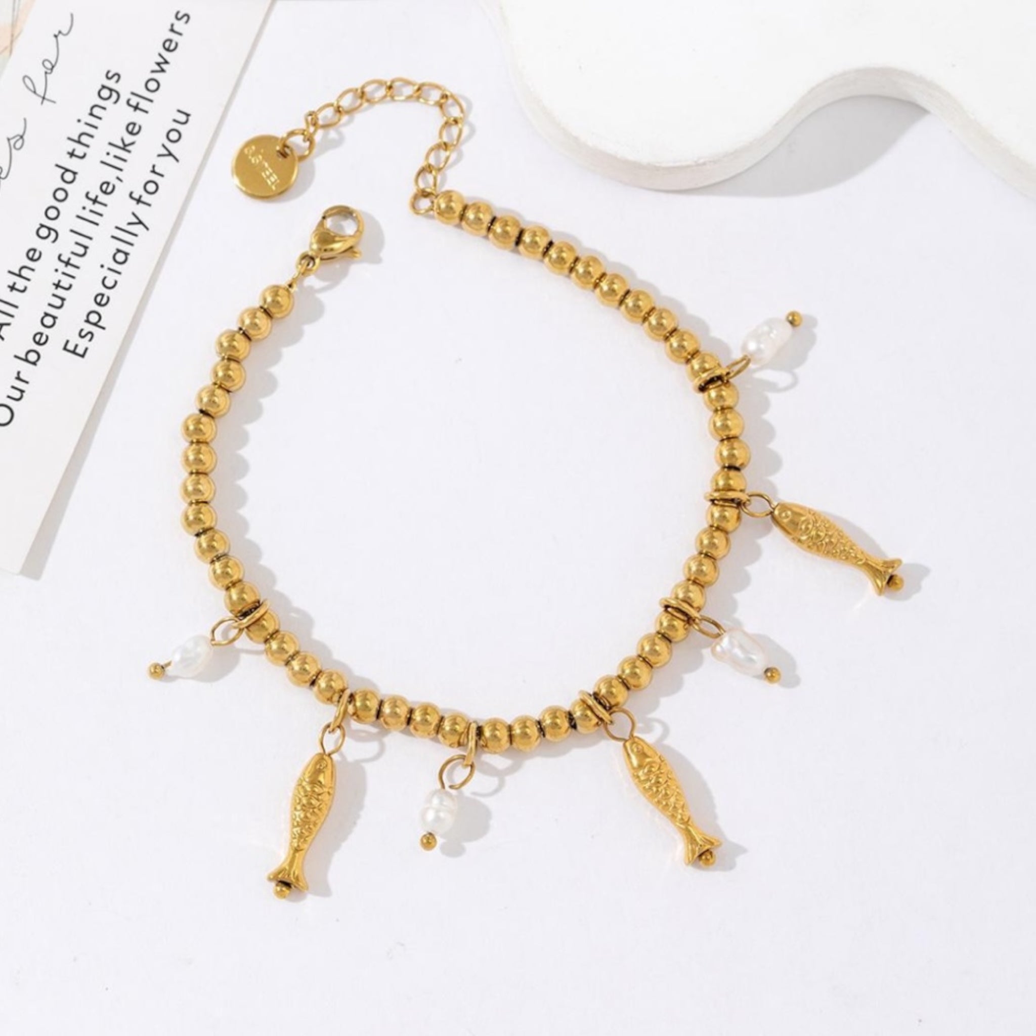 Forel bead armband
