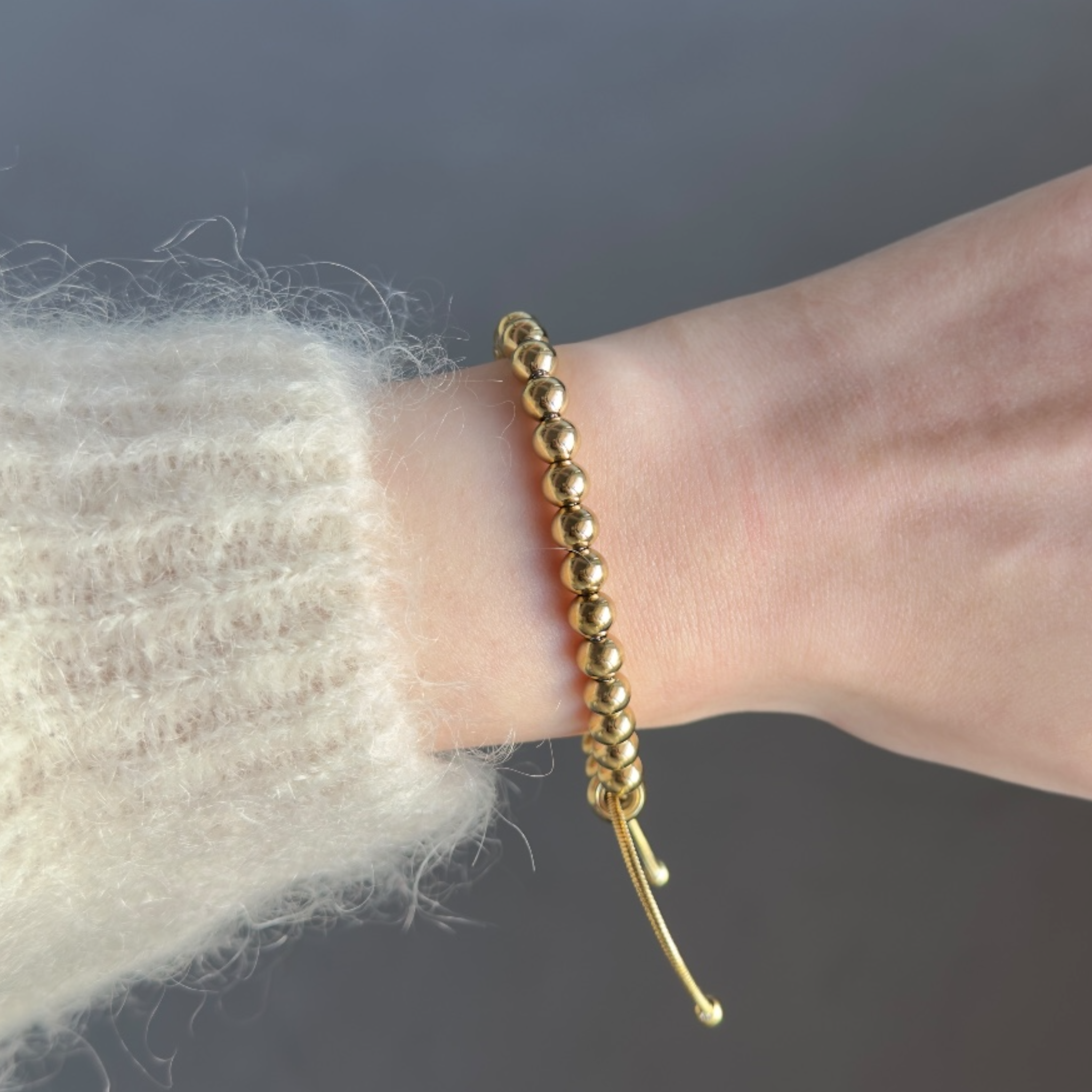 Simpele ballen armband