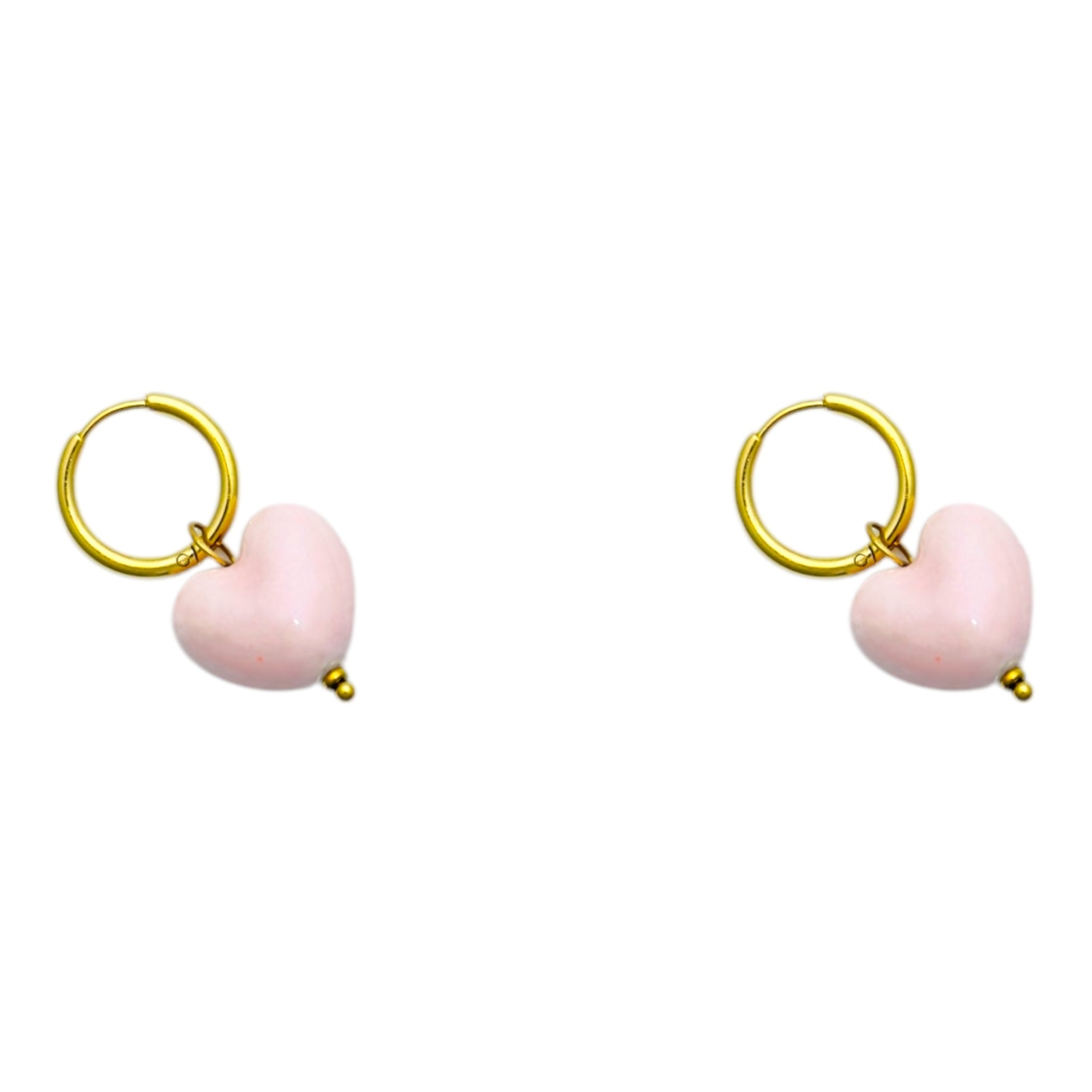 Love pendant earrings