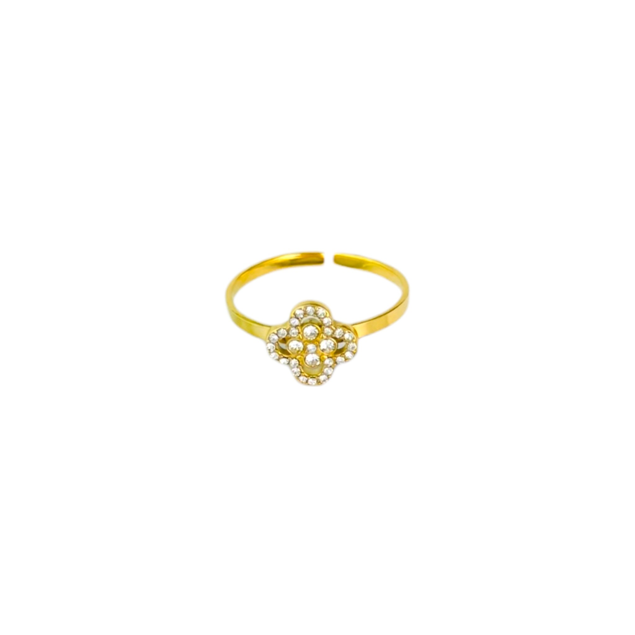 Blossom stras ring