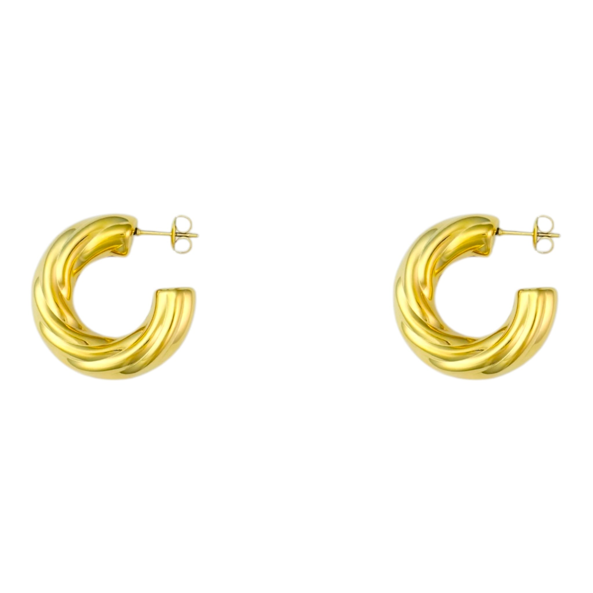 Issabella 30MM hoops earrings