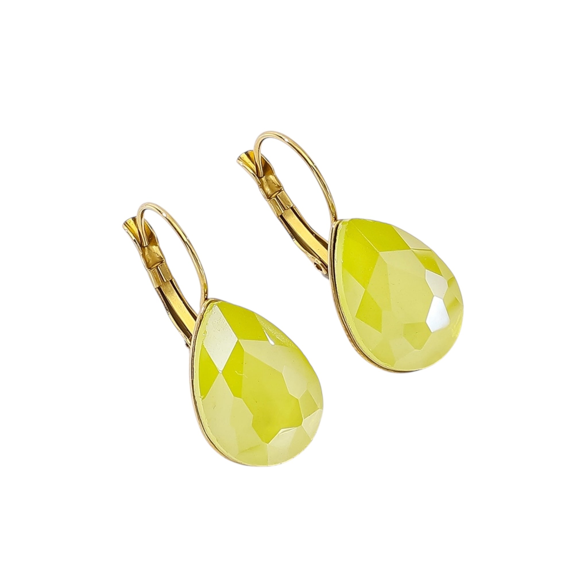 Happy spring stone oorbellen