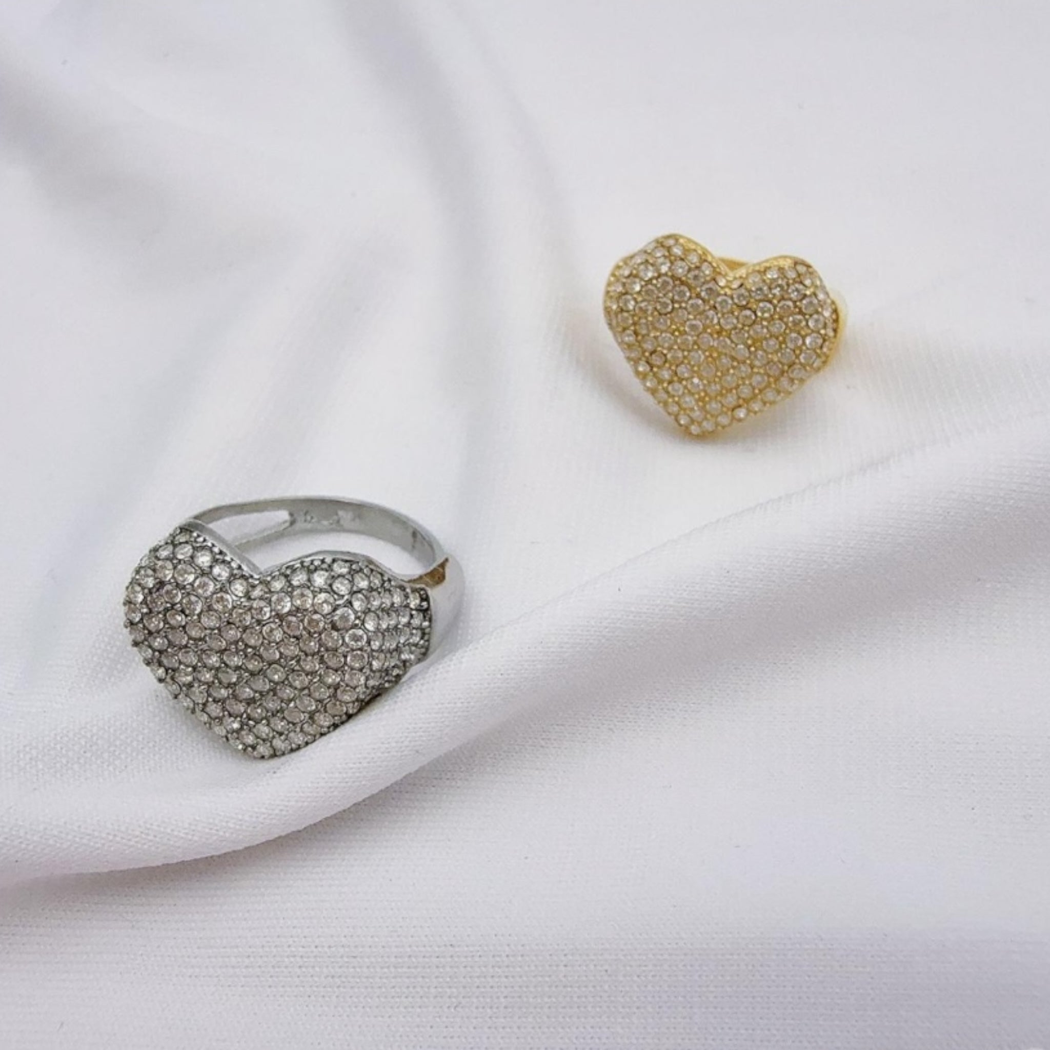 Herz Strass Ring