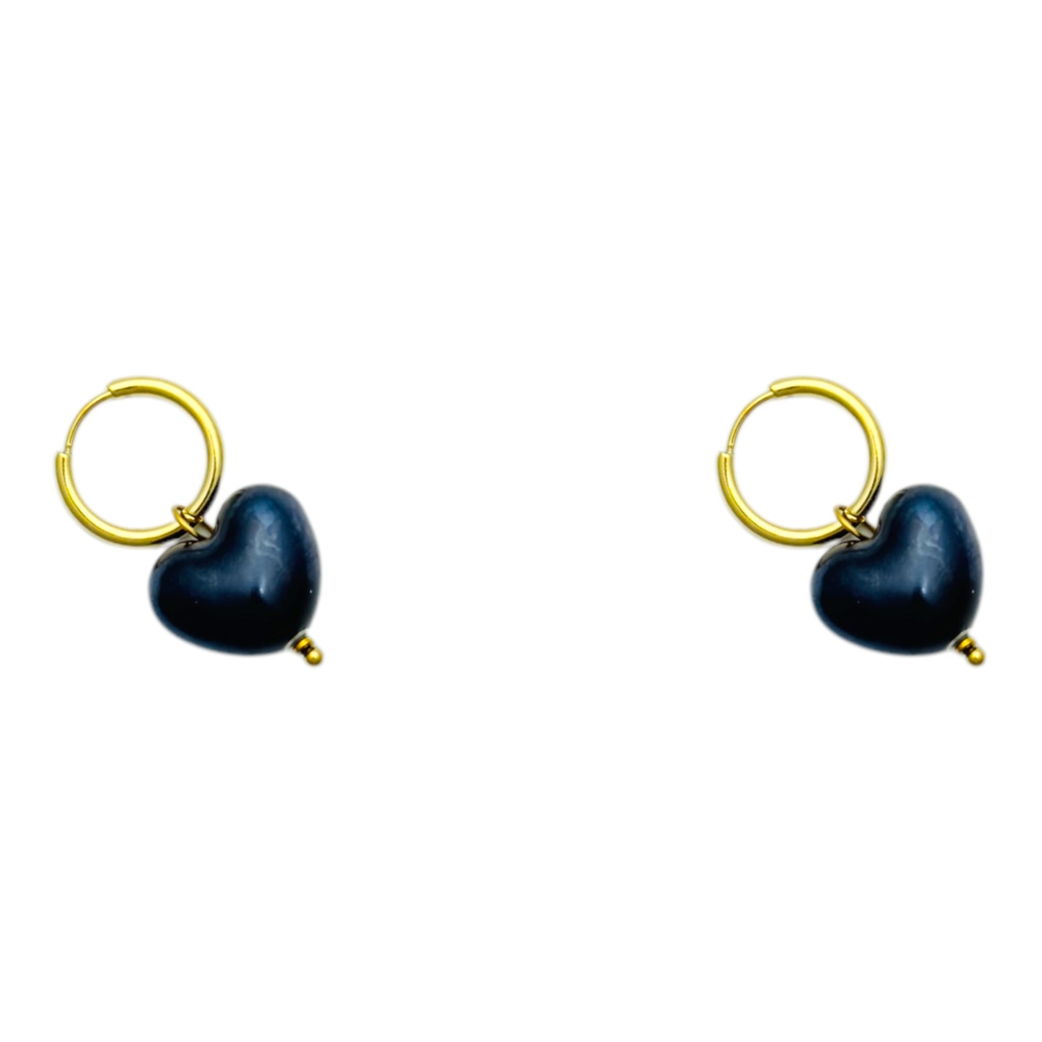 Love pendant earrings