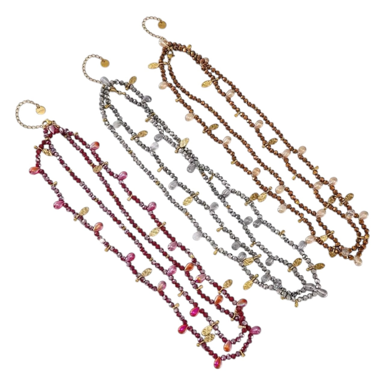 Spike stone statement ketting