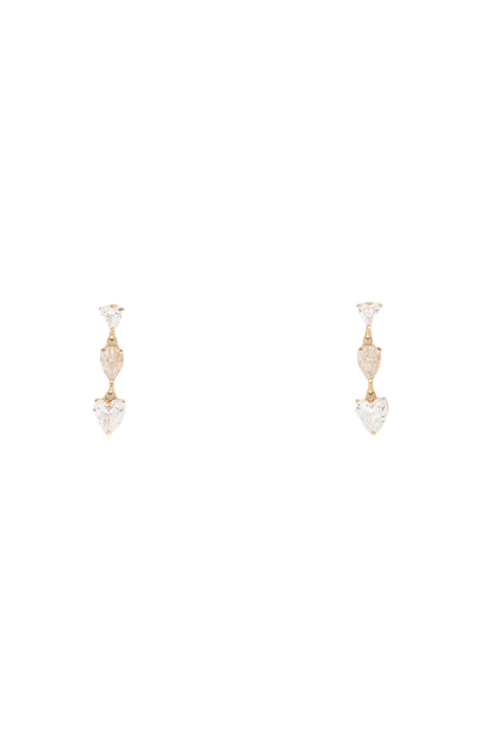 Rhinestone earrings