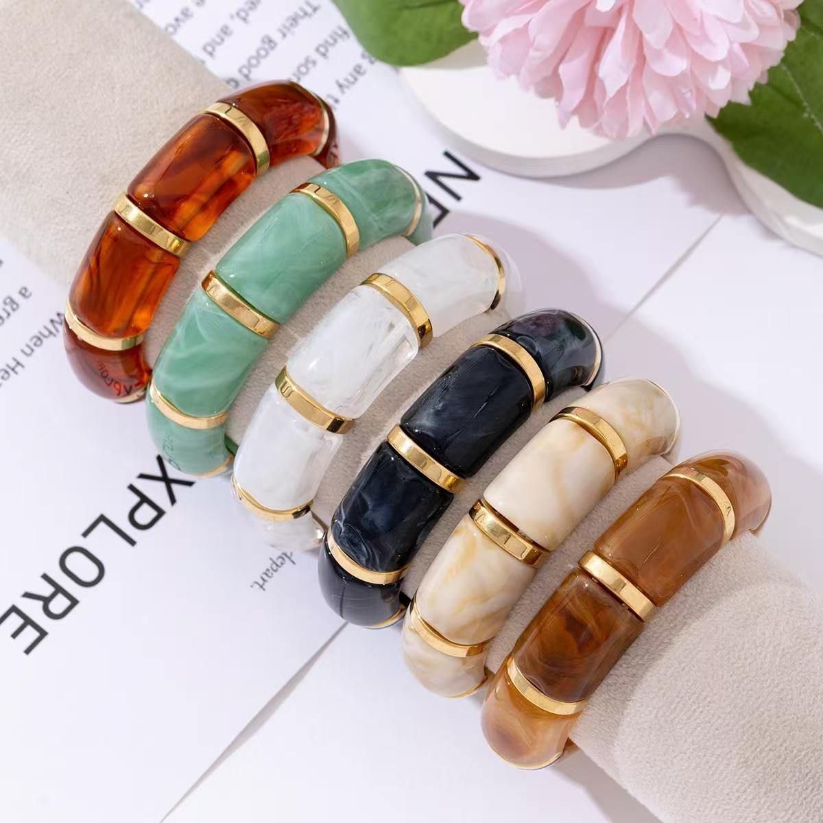 Small Peaches armband