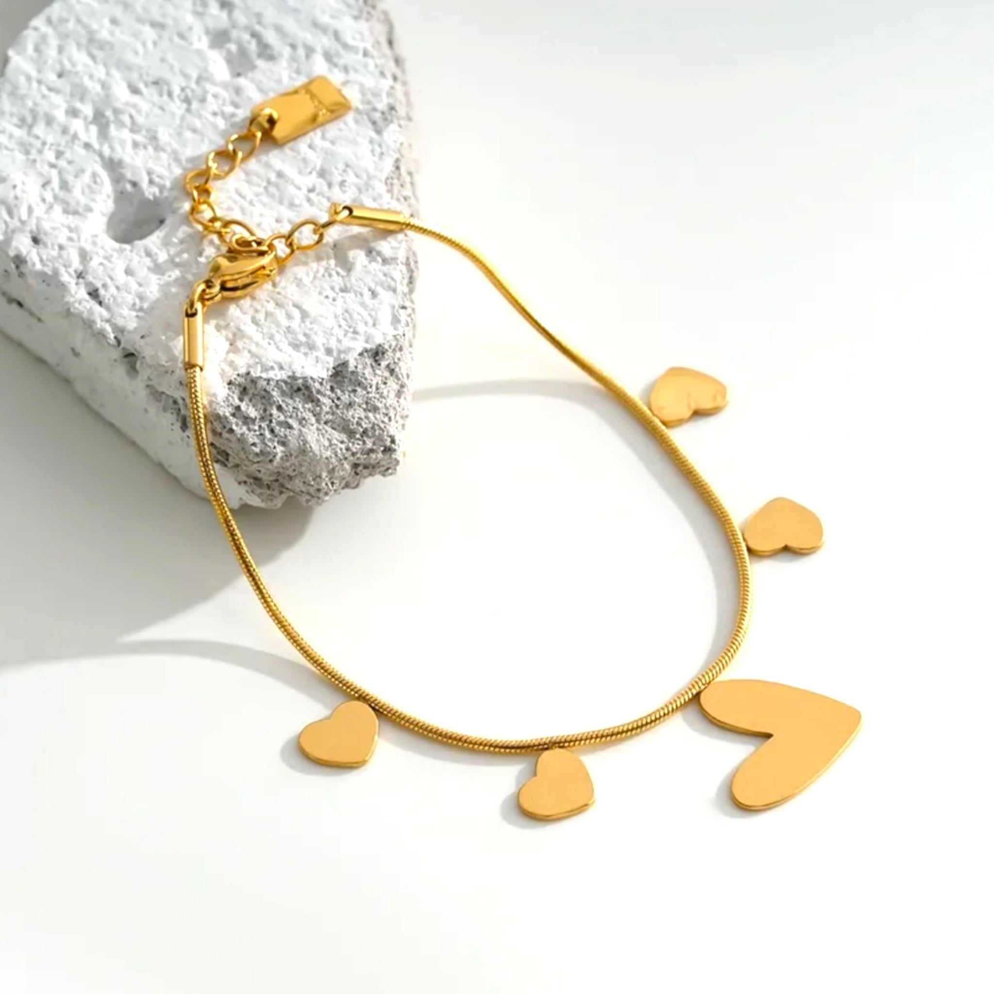 Armband mit großem Herz