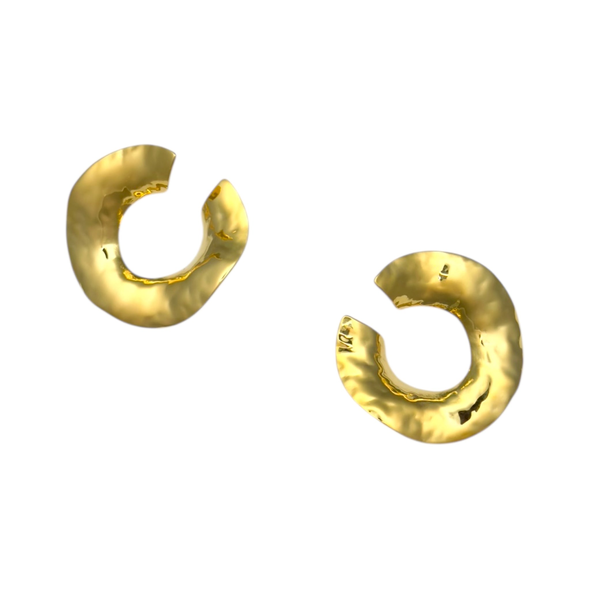 Spoon stud earrings
