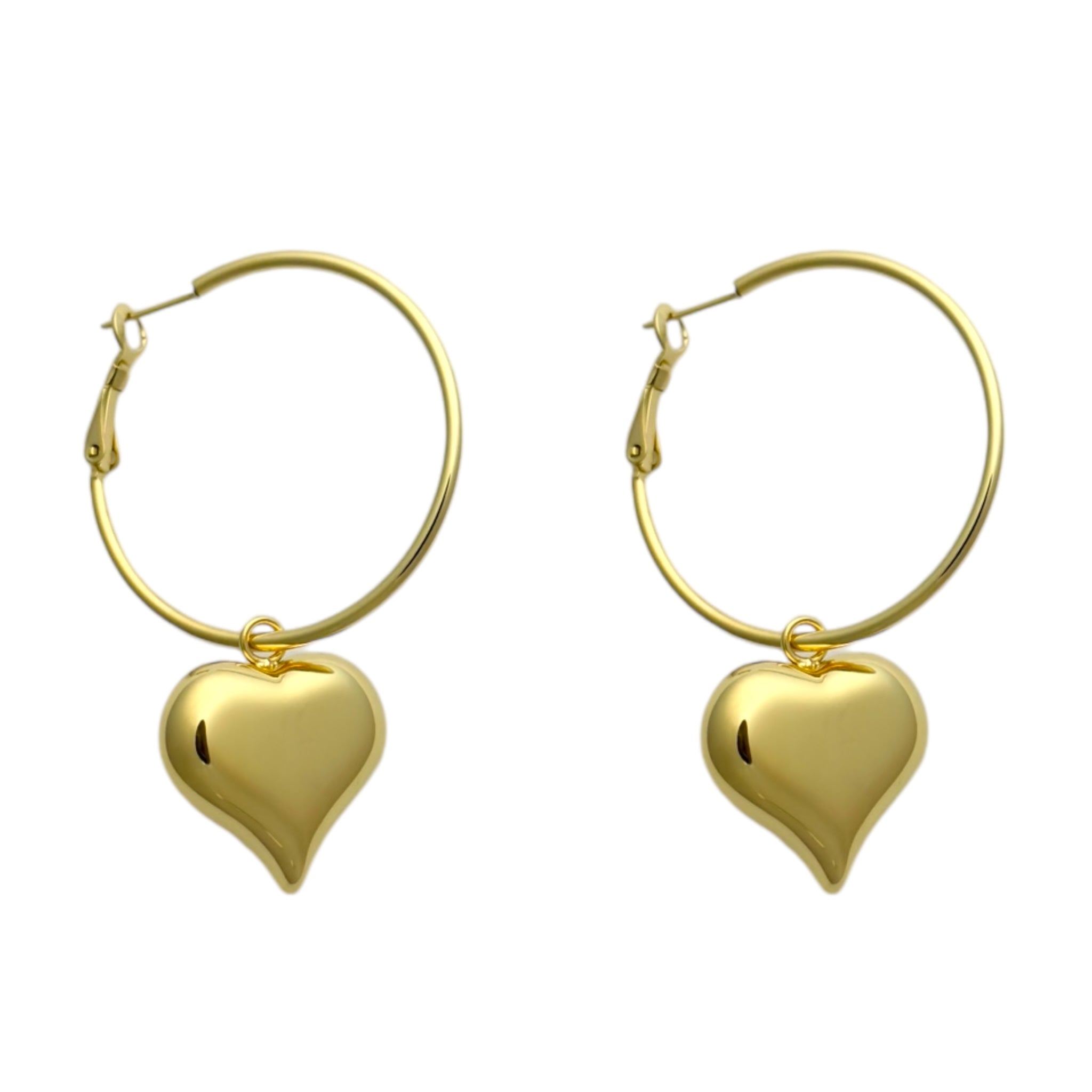 Love hoops earrings 40MM