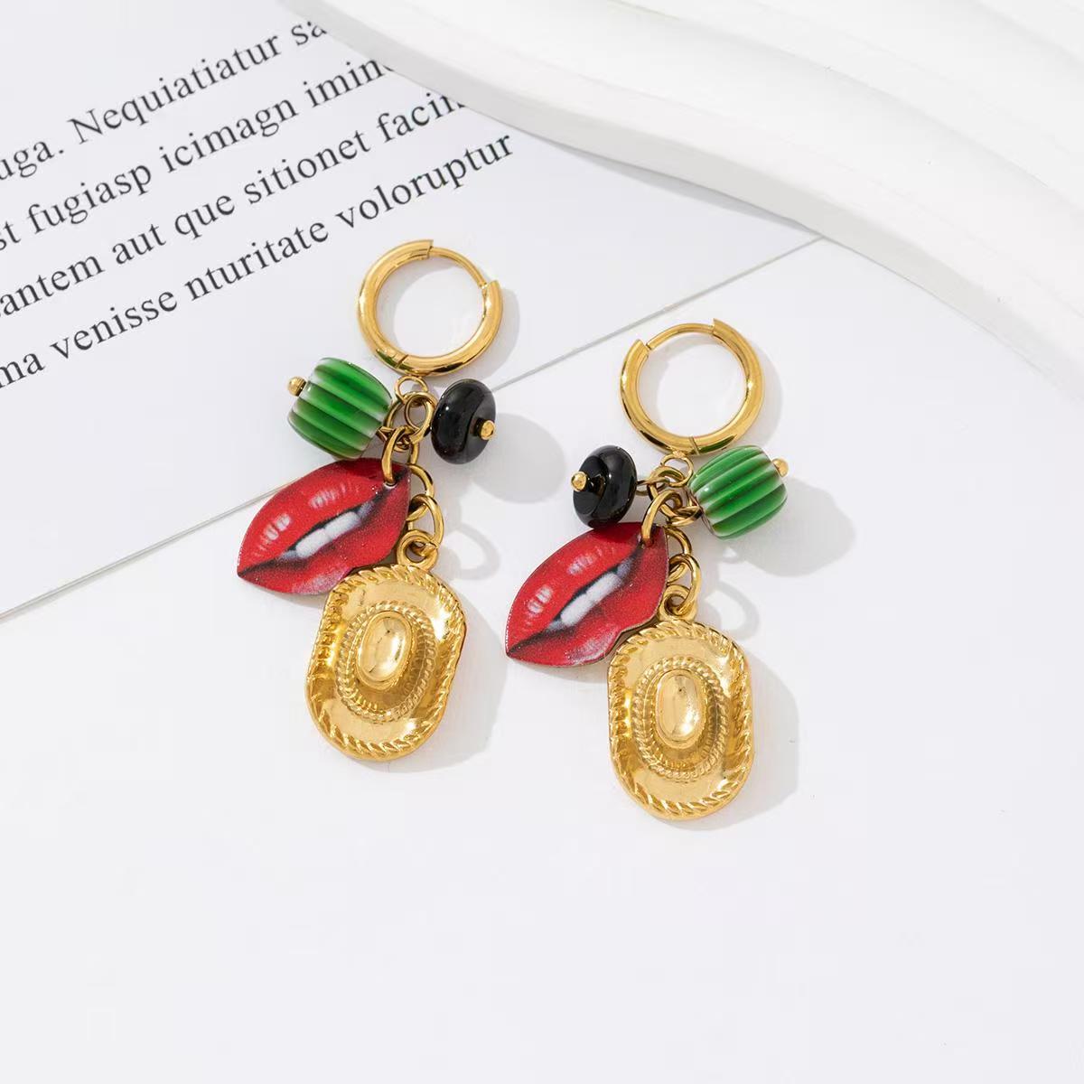 Rodeo statement earrings
