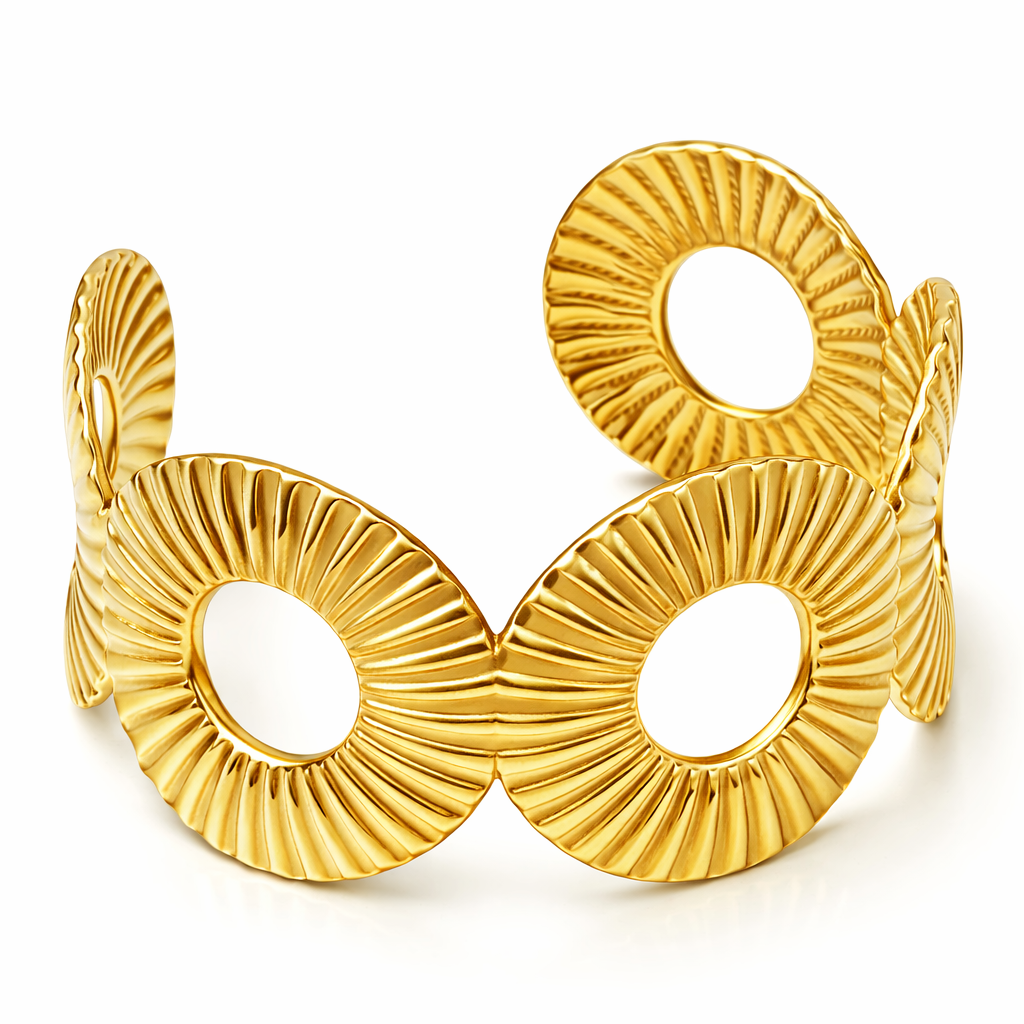 Open circle bangle
