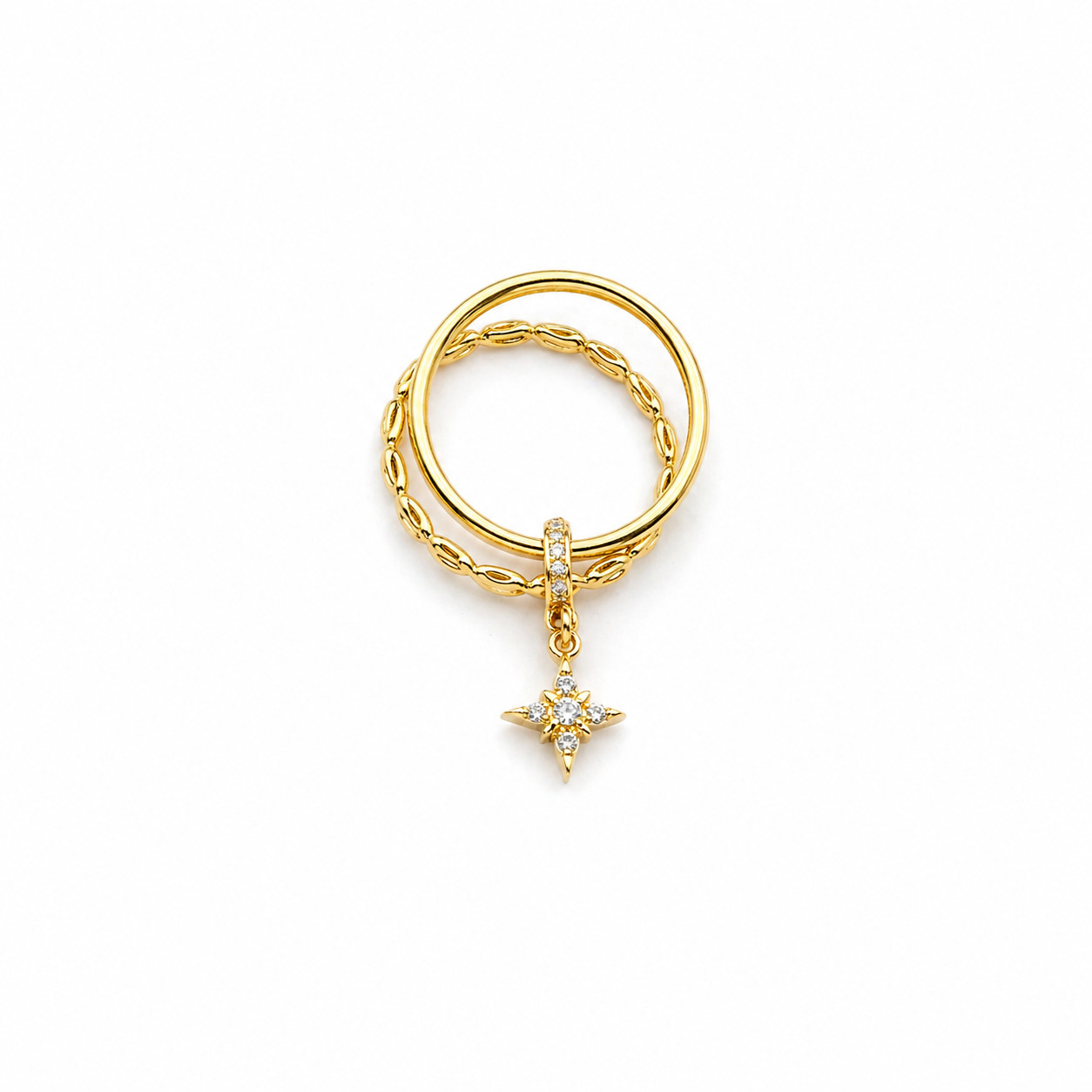 Double starz ring