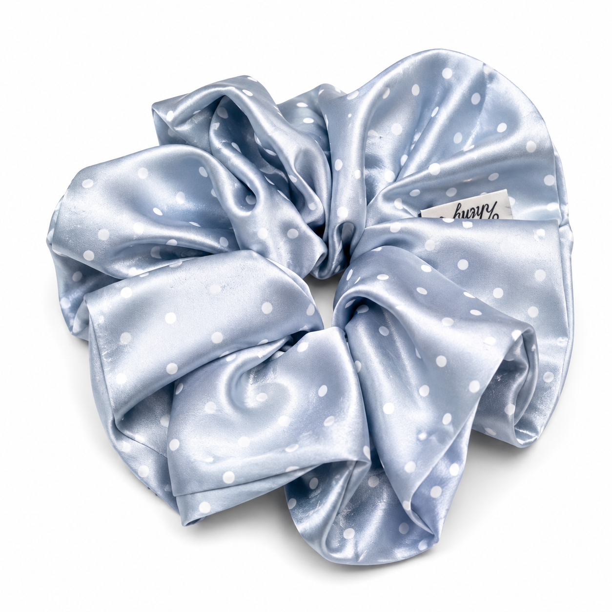 Polka scrunchie