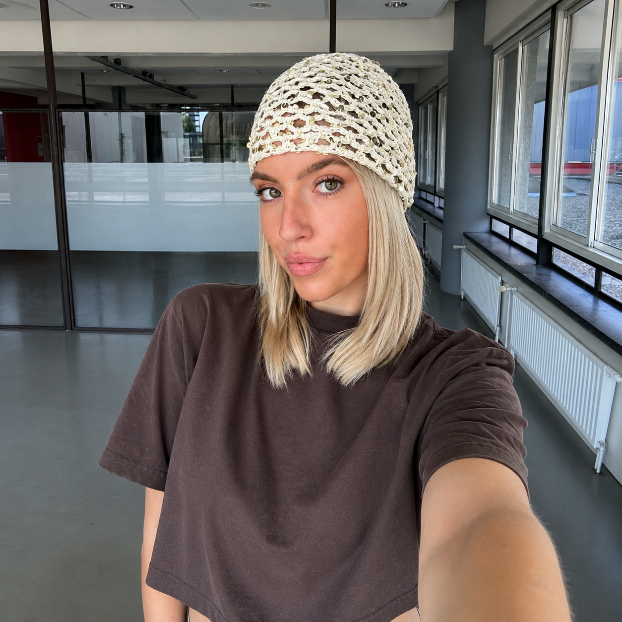 Beanie ecru