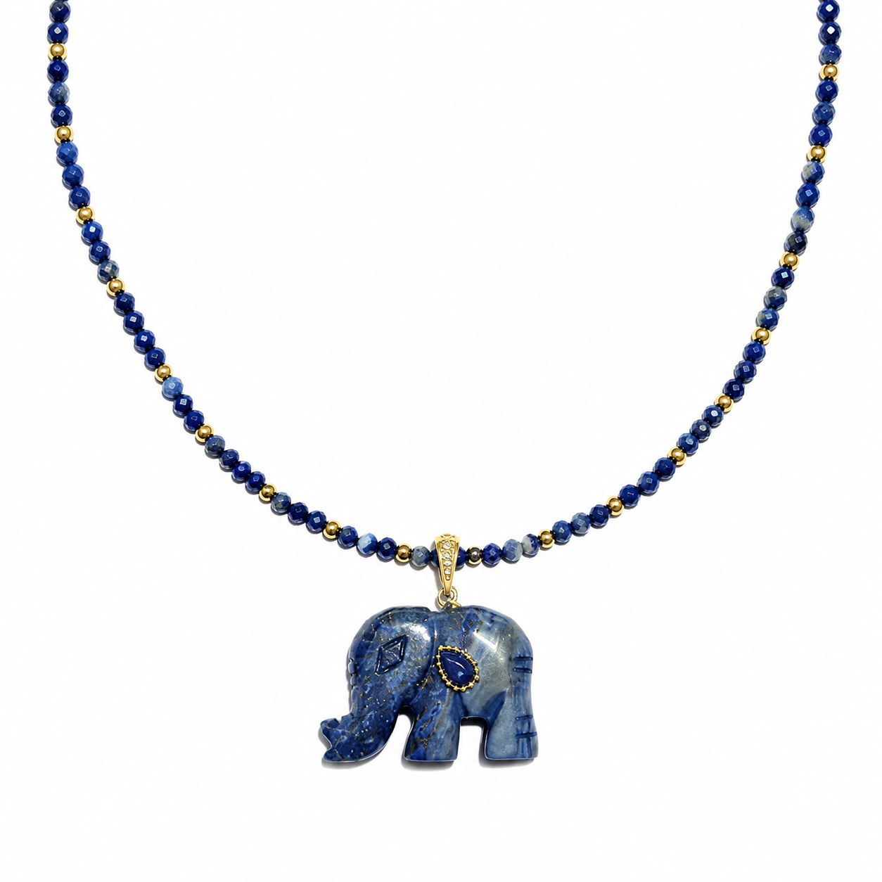 Ollie beads statement ketting
