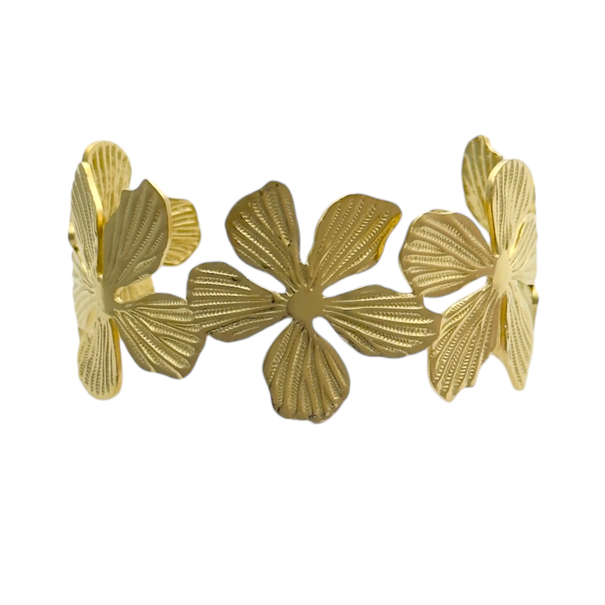 Statement-Blumenarmband