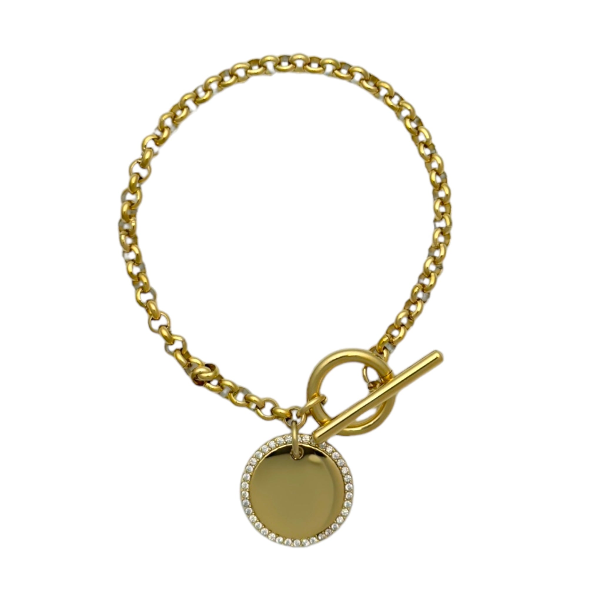 Runde Strass-Armbänder