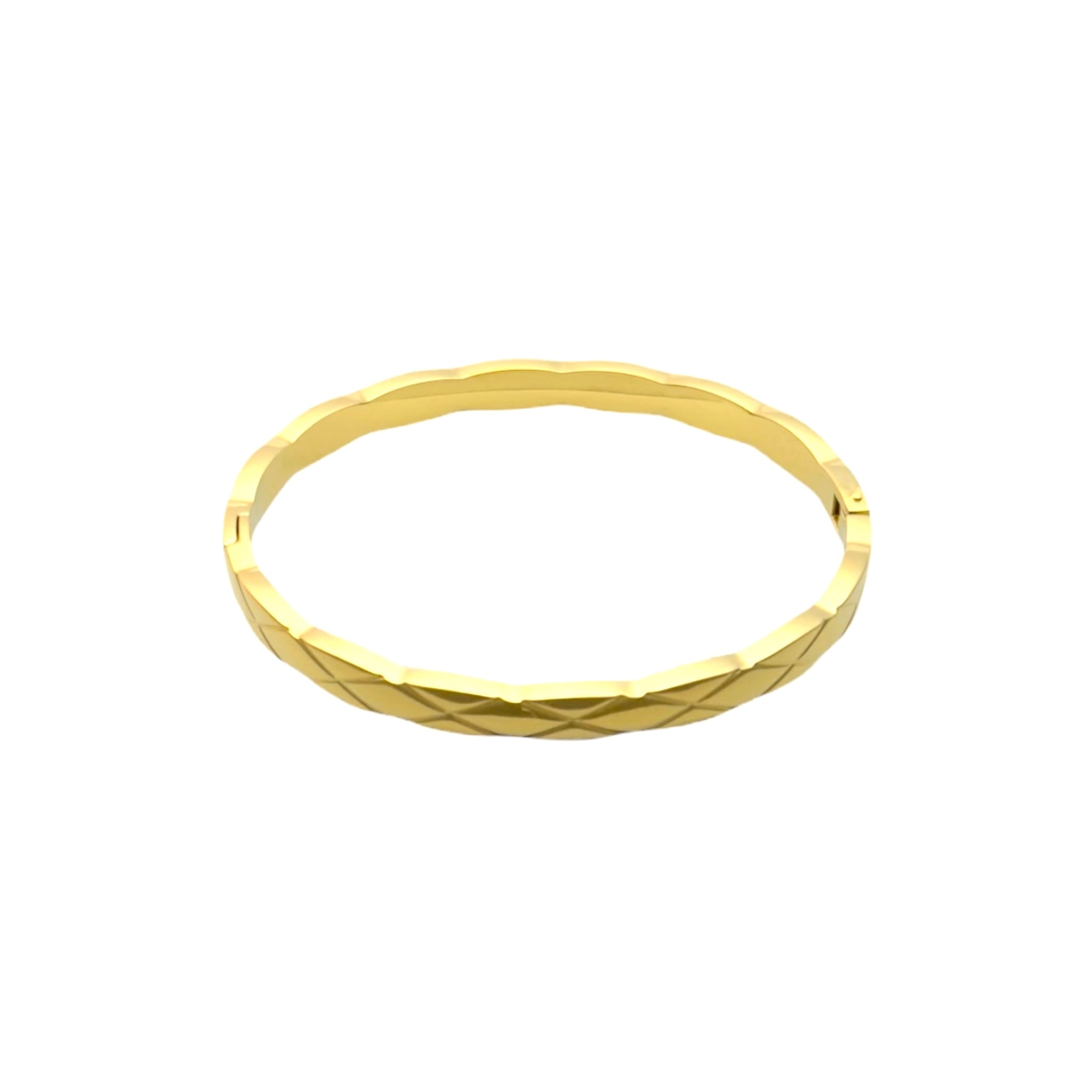 Armreif mit kariertem