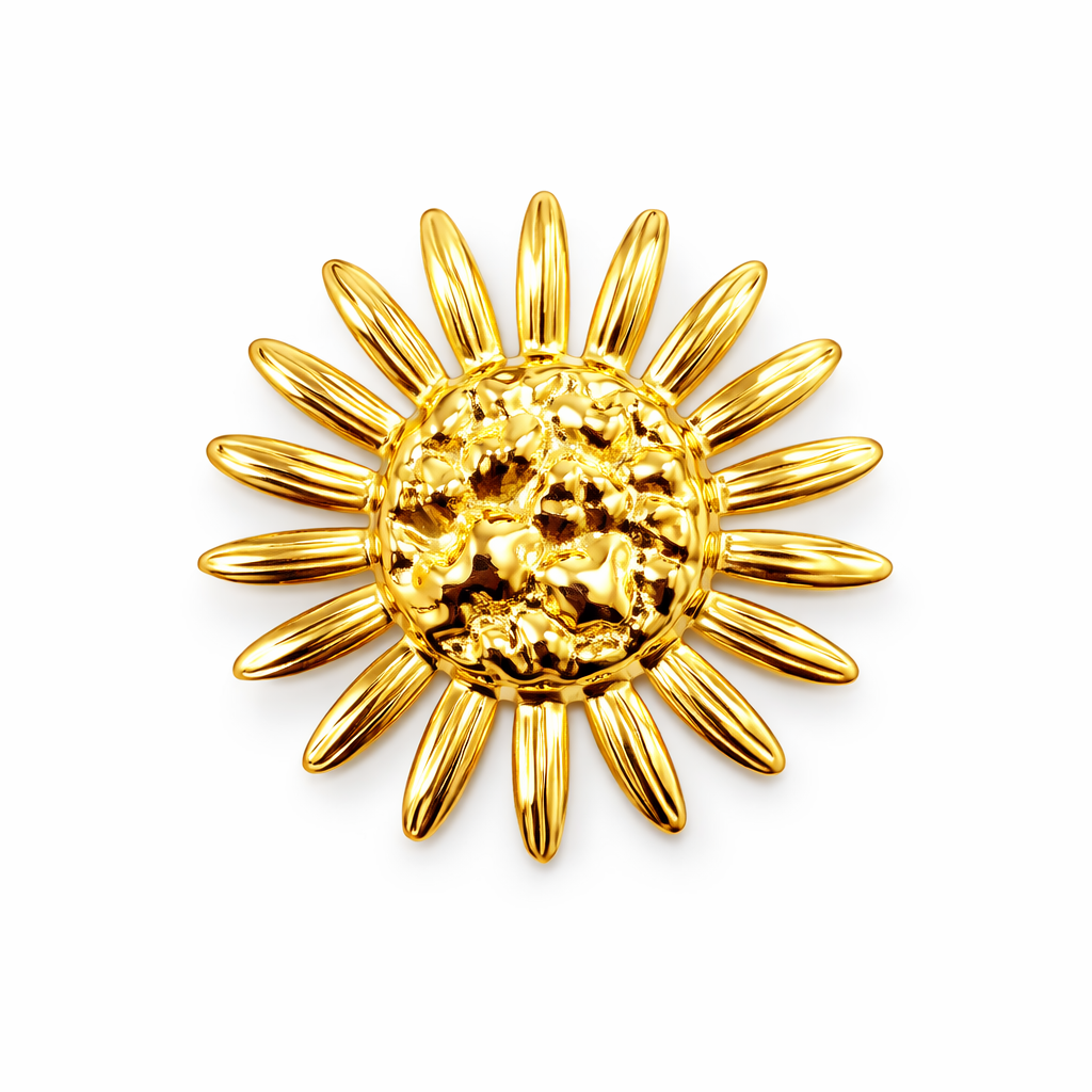 Flower broche