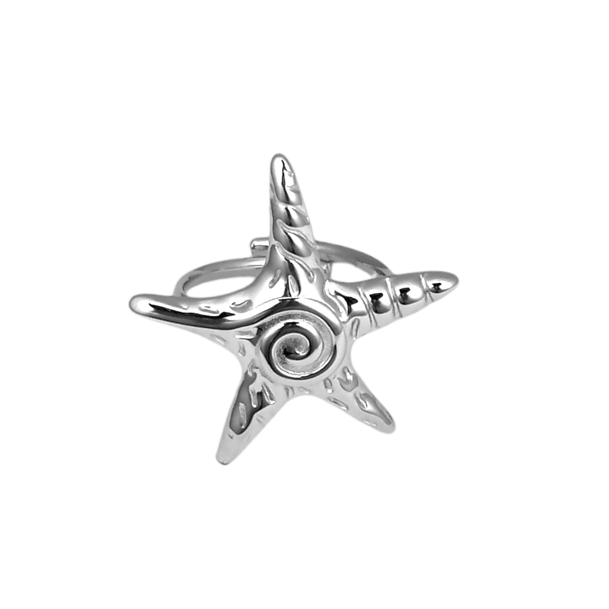 Zeester swirl Ring