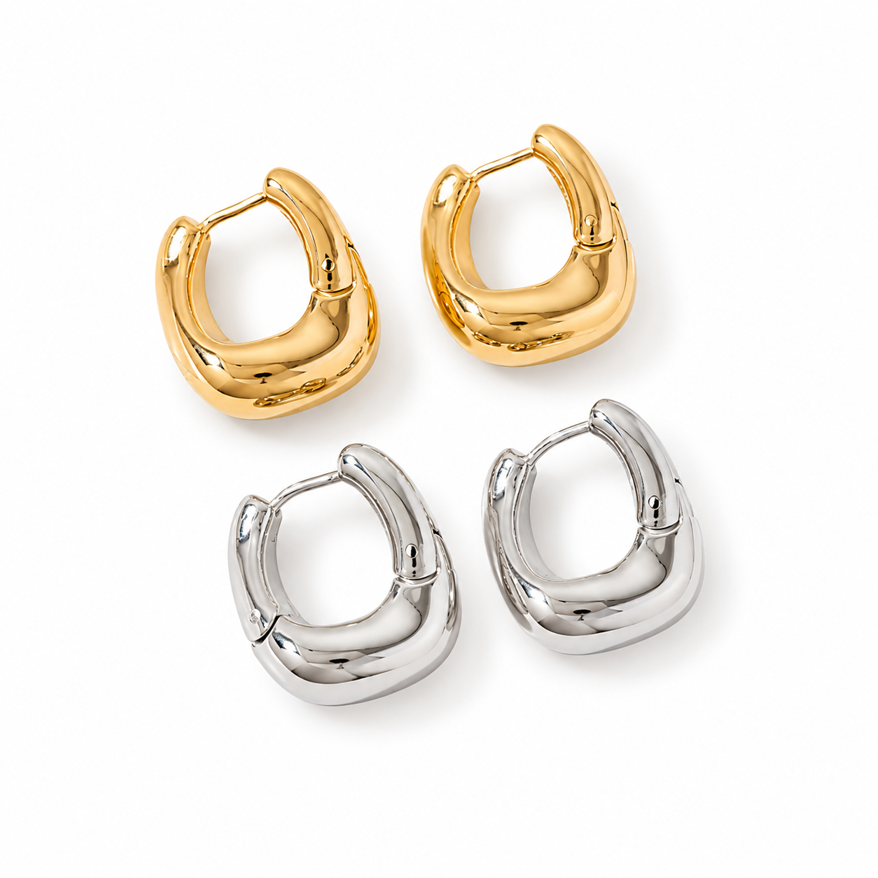 Fatty hoops oorbellen