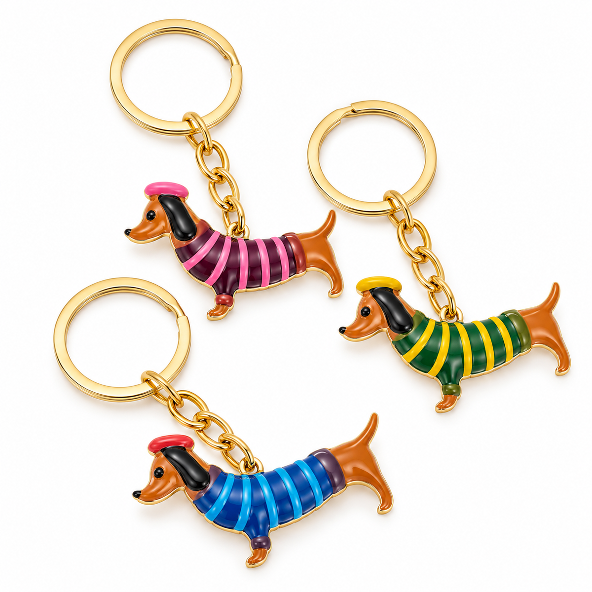 Teckel bag charm