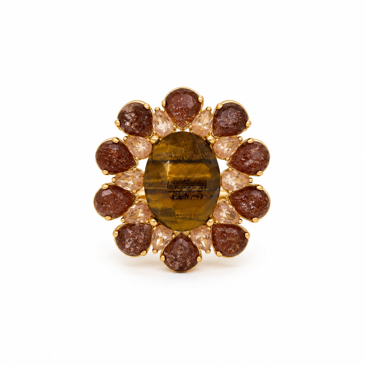 Vintique stone ring