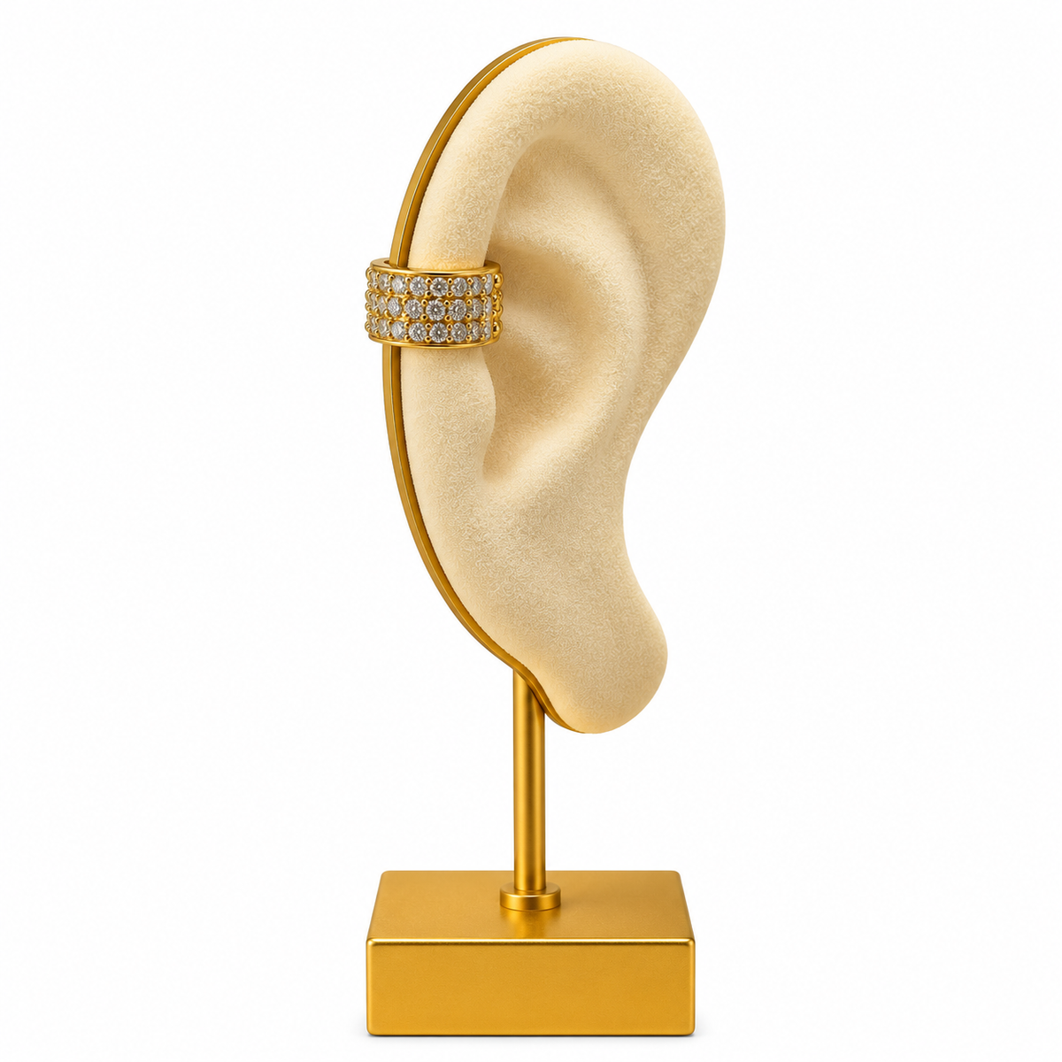 Statement strass ear cuff