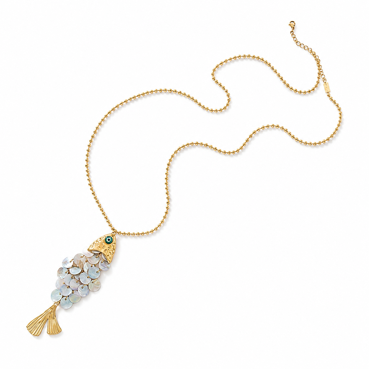 Koi lange vis ketting