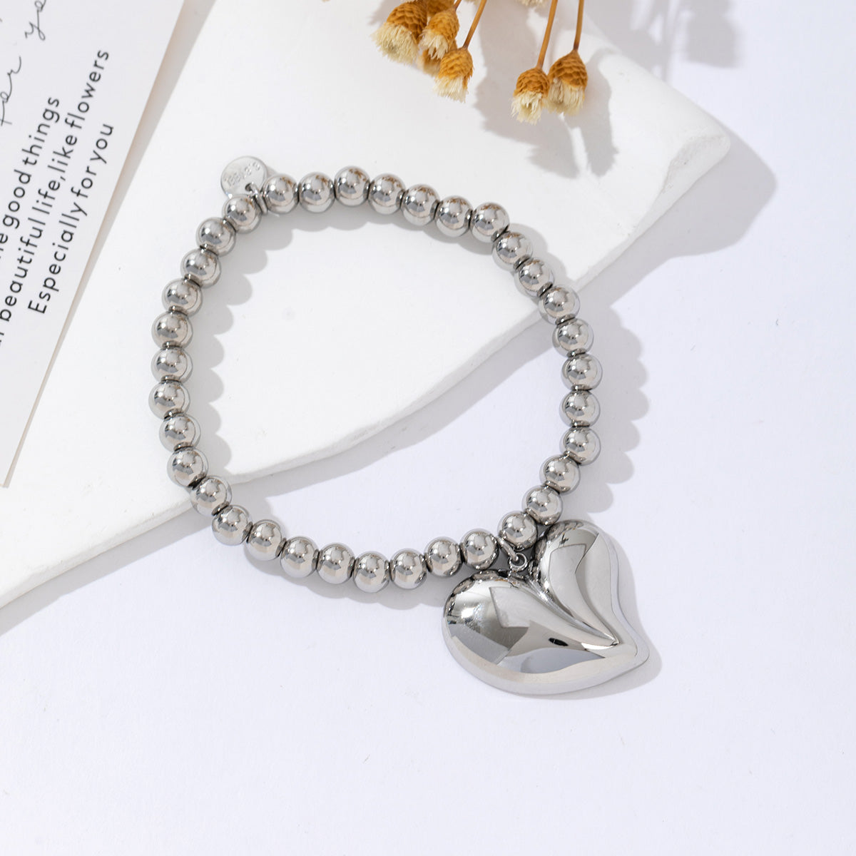 Elastische Perlenarmband