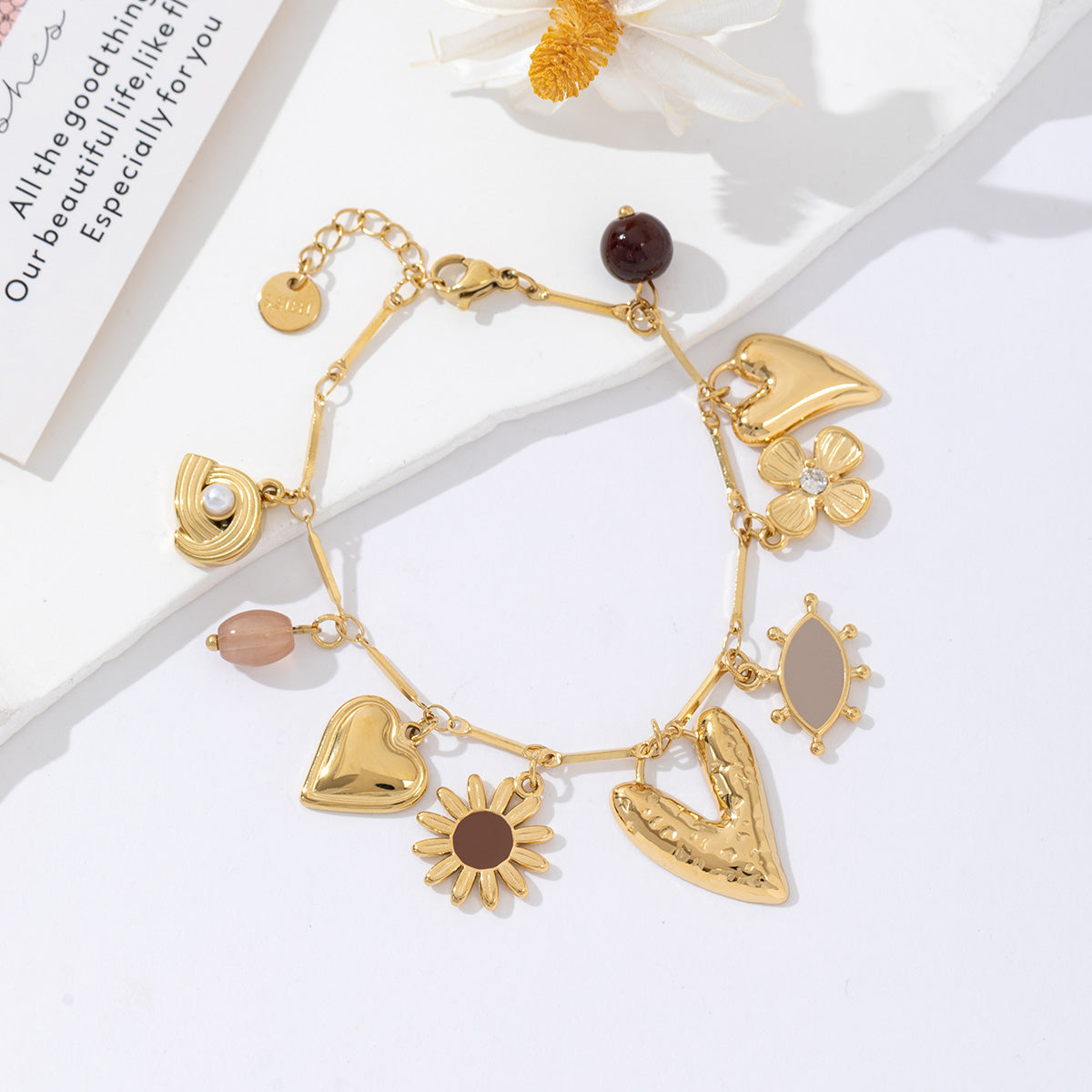 Happy bedel armband