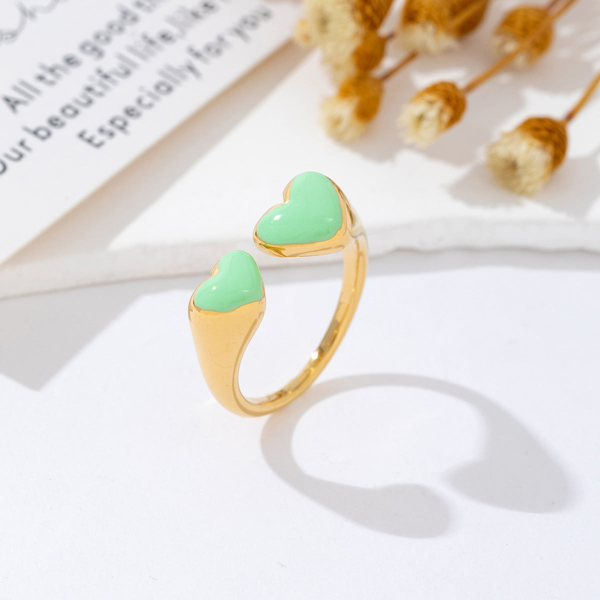 Double charm ring