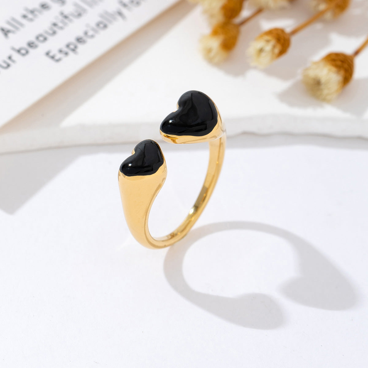 Double charm ring