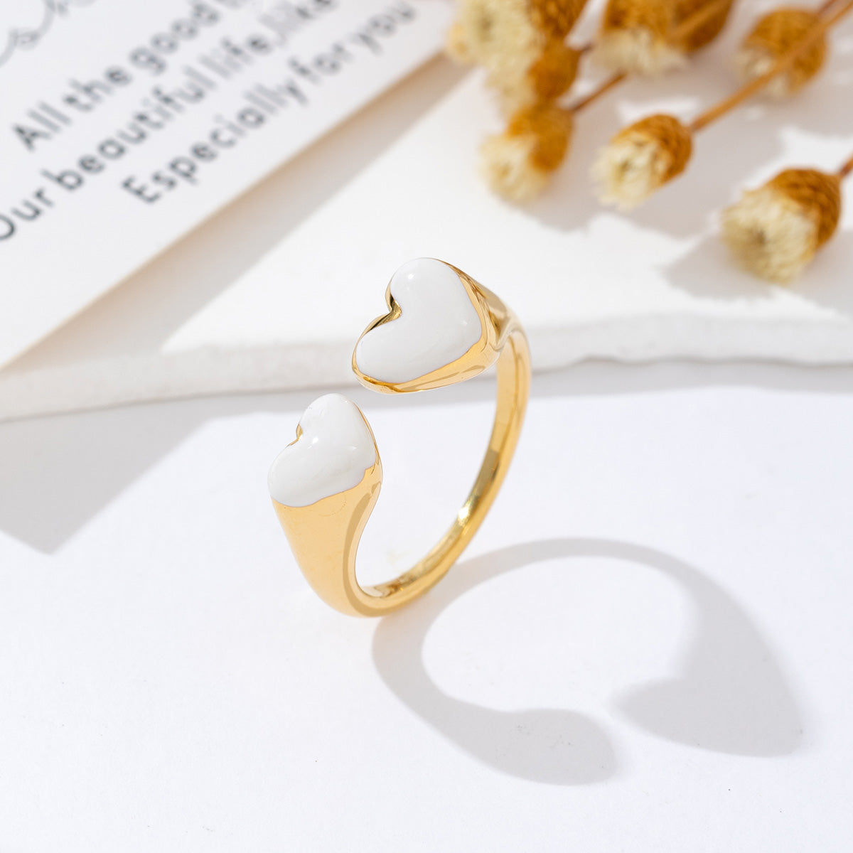 Double charm ring