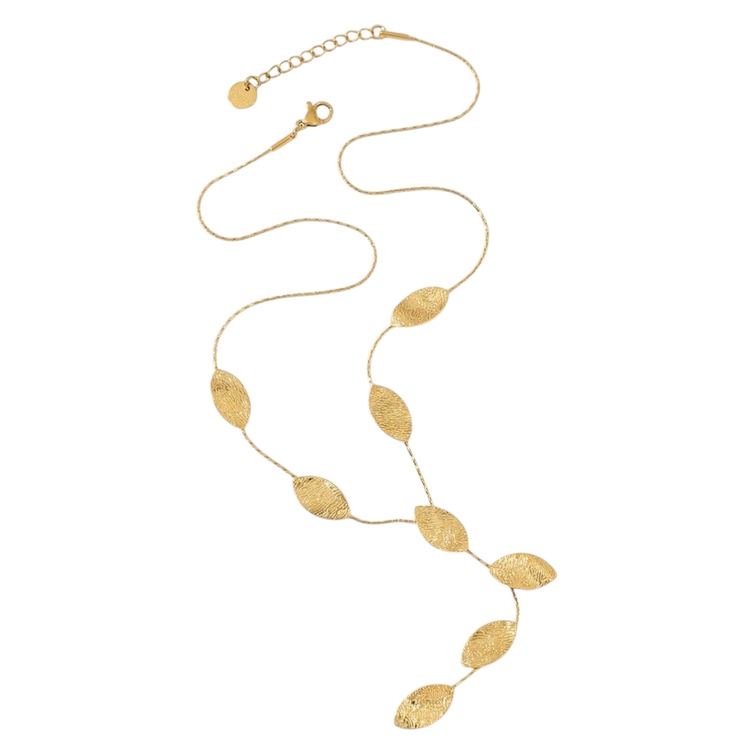 Feather Y ketting