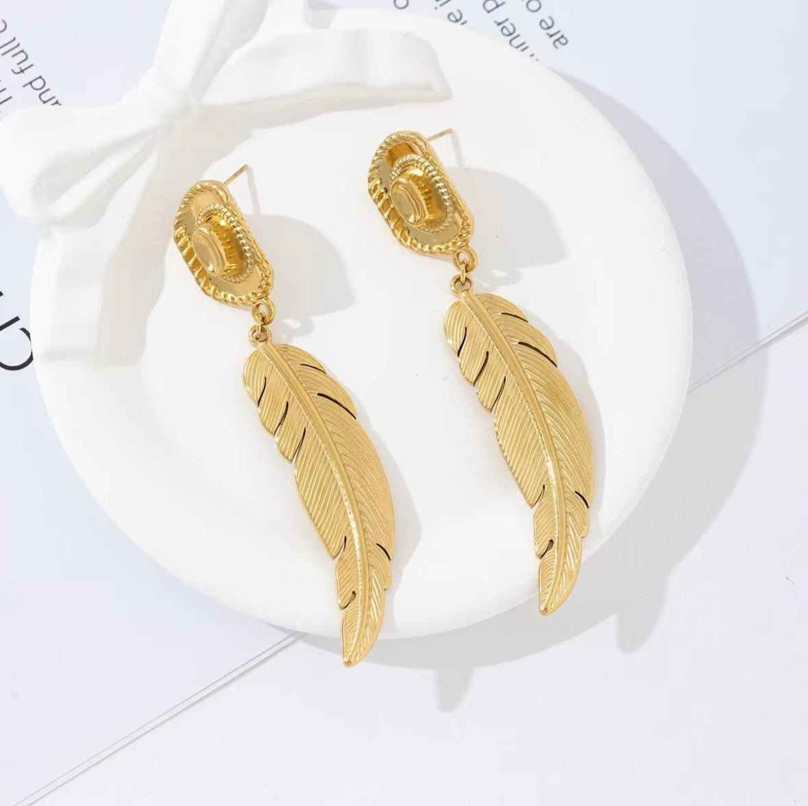 Biba Flys statement earrings