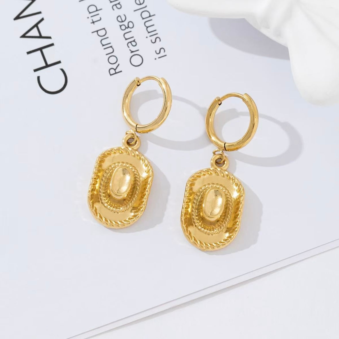 Biba pendant earrings